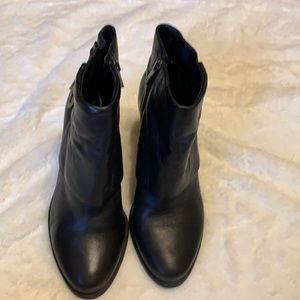 Jessica Simpson Leather Ankle Booties